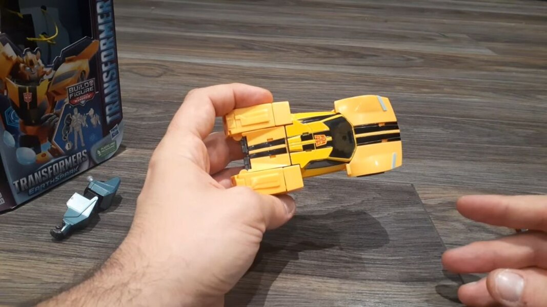 In Hand Image Of Transformers Earthspark Bumblebee Deluxe Class  (11 of 14)